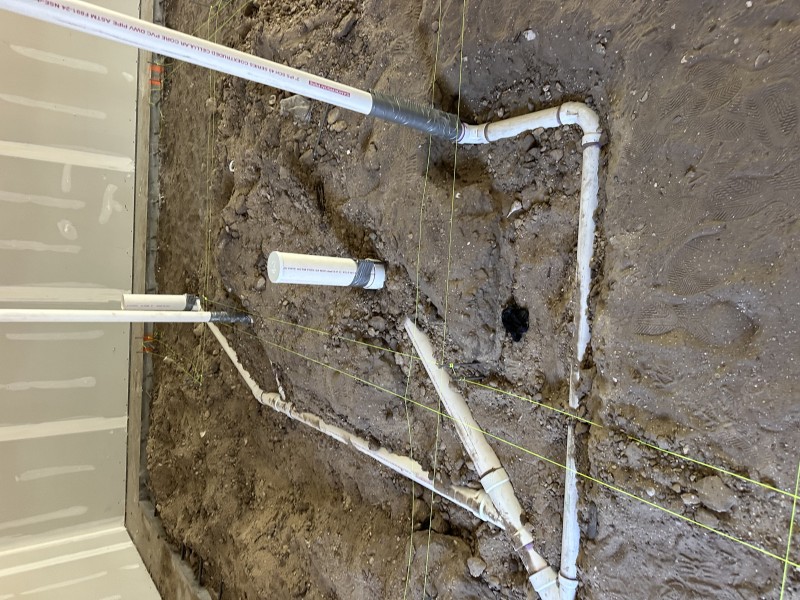 Plumbing Rough-In Image 3