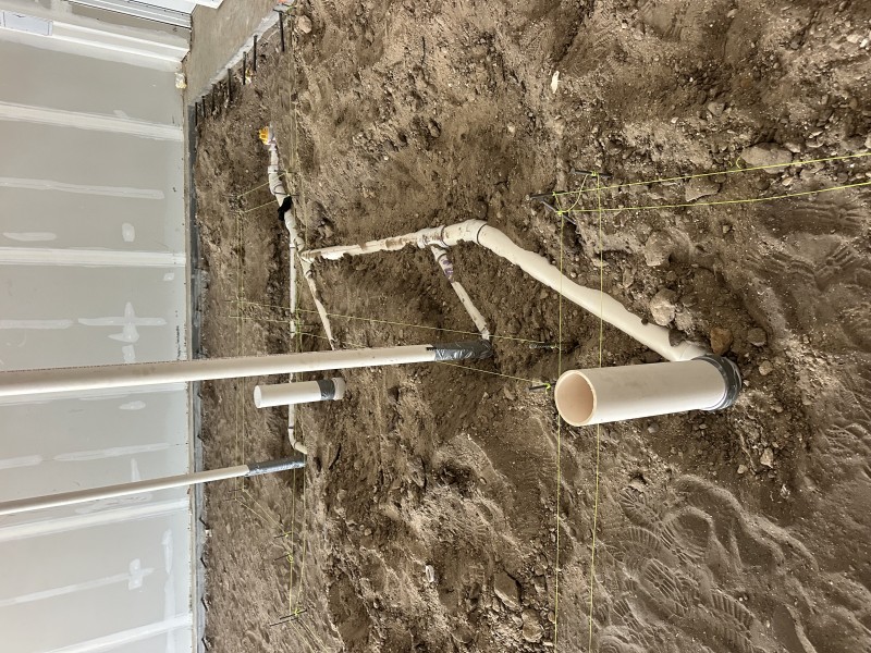 Plumbing Rough-In Image 2