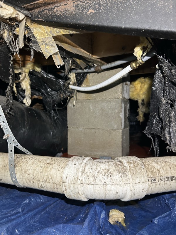 Poly Pipe Leak Repair Under Mobile Home – Zephyrhills, FL