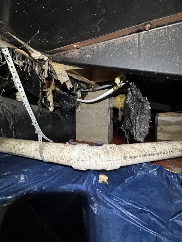 Dry fit of replacement pipe