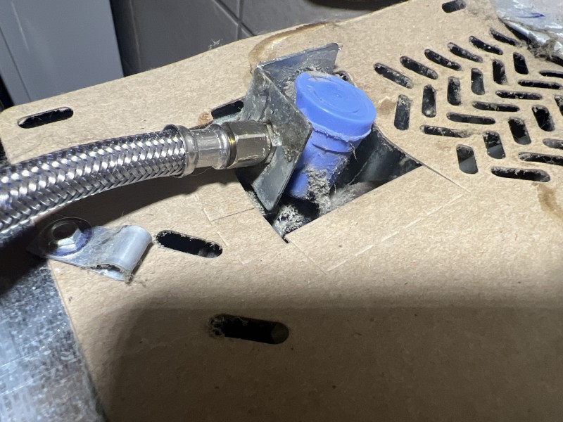 Post-repair inspection for plumbing leak