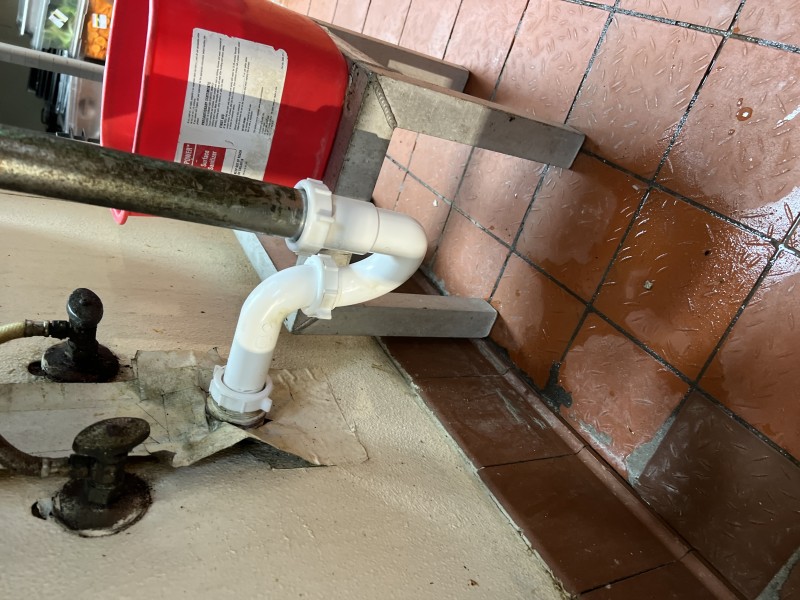 Sloan urinal plumbing prep
