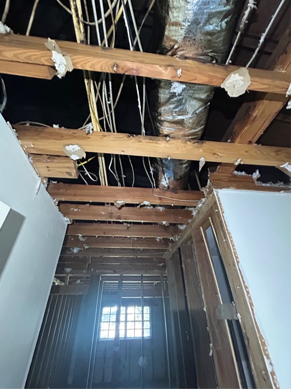 Partial Re-Pipe After Attic Fire in Brandon, FL