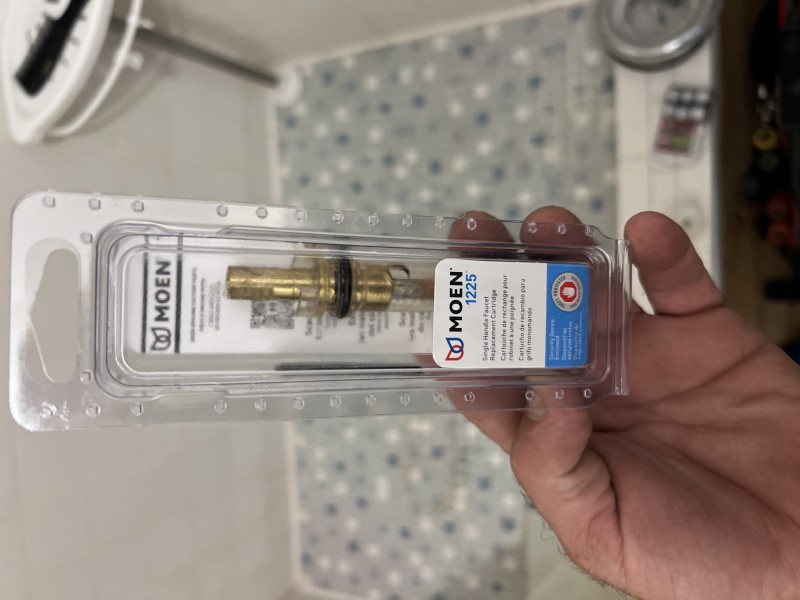 Work context related to guest bath faucet handle service and cleaning
