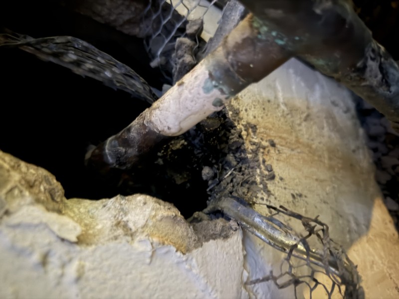 3/4" Copper Water Service Pipe Repair – Clearwater, FL