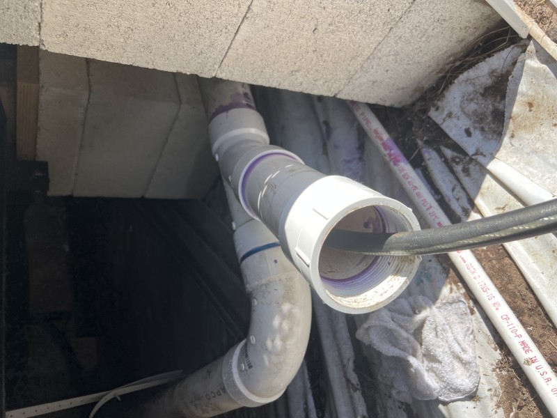 Main Sewer Line Clog Cleared with New 3" Cleanout | Tampa, FL (Feb 4, 2026)