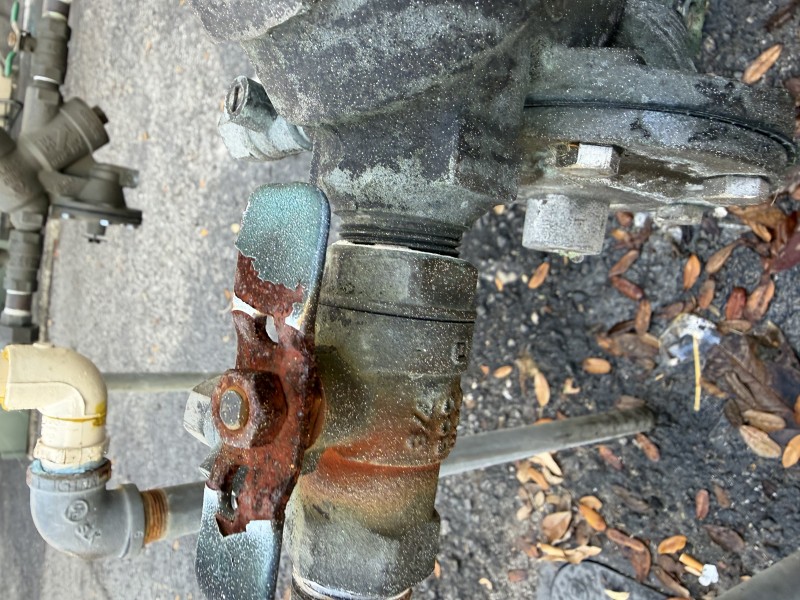 Wilkins 975 XL Backflow Preventer Replacement After Freeze Damage (Lake Wales, FL)