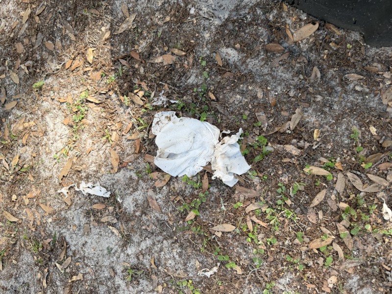 Removed wipes and debris that caused grinder pump blockage, Tampa Florida, April 2026